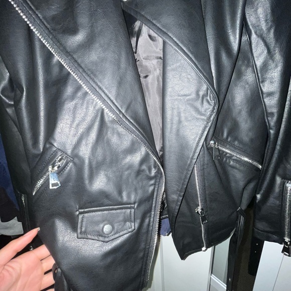 Black PLT leather jacket - Picture 5 of 5
